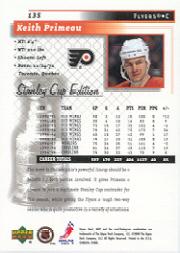 1999-00 Upper Deck MVP SC Edition #135 Keith Primeau back image