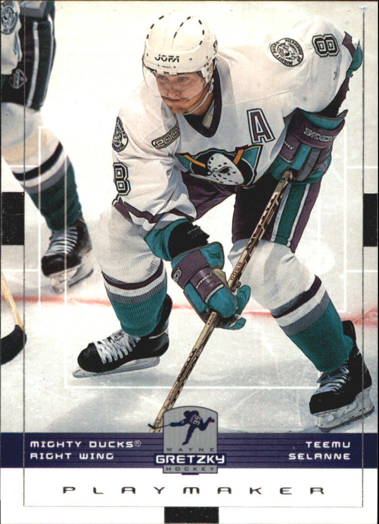 1999-00 Wayne Gretzky Hockey #4 Teemu Selanne