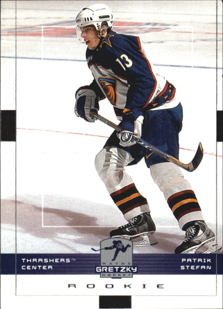1999-00 Wayne Gretzky Hockey #8 Patrik Stefan RC