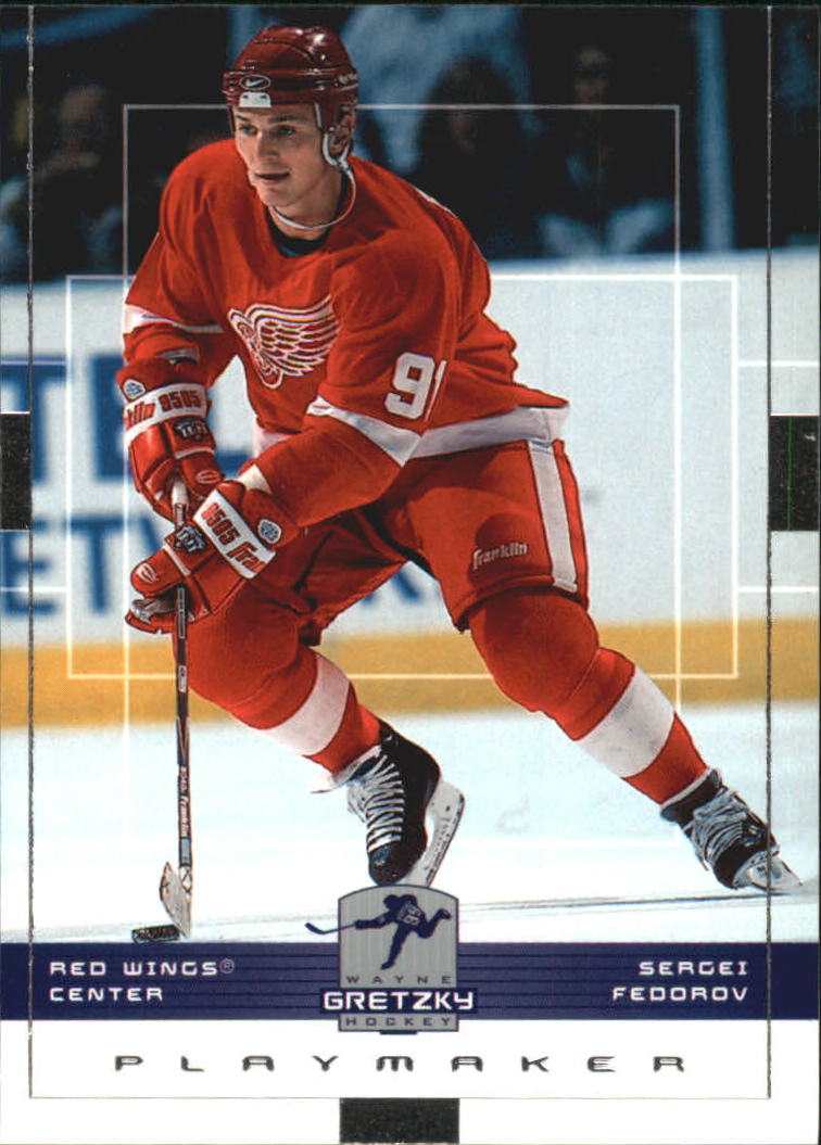 2005-06 Upper Deck Blue Jackets Hockey Card #302 Sergei Fedorov