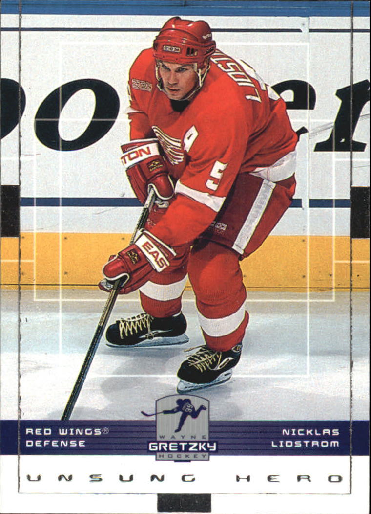 1999-00 Wayne Gretzky Hockey #66 Nicklas Lidstrom