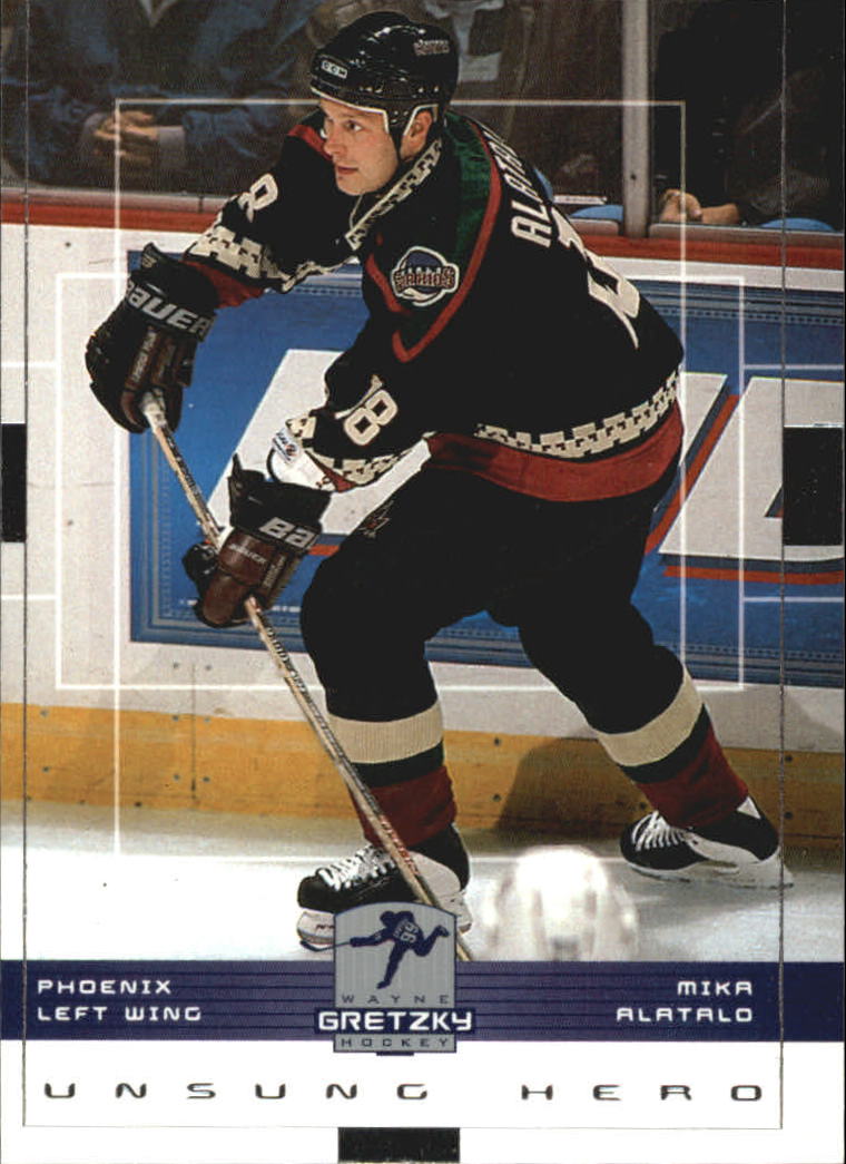 1999-00 Wayne Gretzky Hockey Coyotes Hockey Card #134 Mika ...