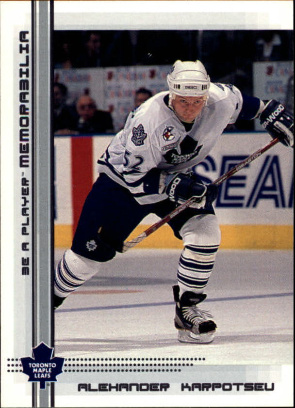 2000-01 In the Game Be A Player Memorabilia - #90 Jeff Daniels