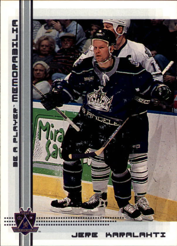 2000-01 In the Game Be A Player Memorabilia - #90 Jeff Daniels