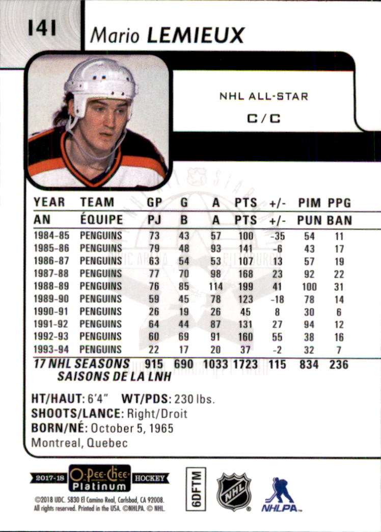 Mario Lemieux cards (1990-2023) Penguins - You Choose - Picture 99 of 107