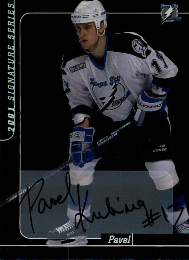 2000-01 BAP Signature Series Autographs #54 Pavel Kubina
