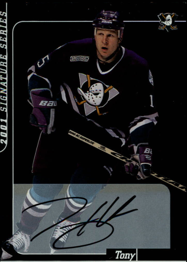 2000-01 BAP Signature Series Autographs #178 Tony Hrkac