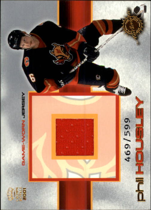 2000-01 Crown Royale Game-Worn Jerseys #4 Phil Housley/599