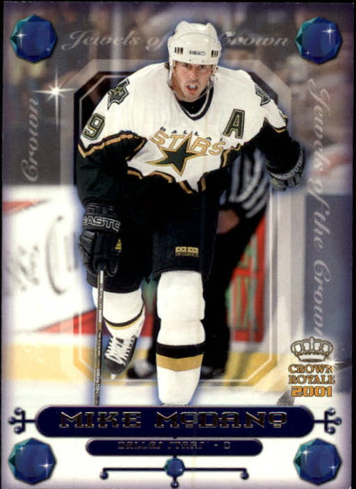 2000-01 Crown Royale Jewels of the Crown #12 Mike Modano