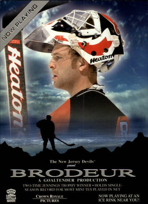 2000-01 Crown Royale Now Playing #11 Martin Brodeur