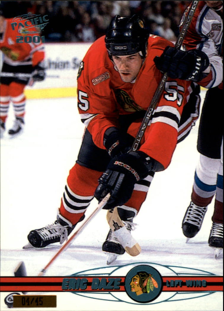 2000-01 Pacific Ice Blue #93 Eric Daze
