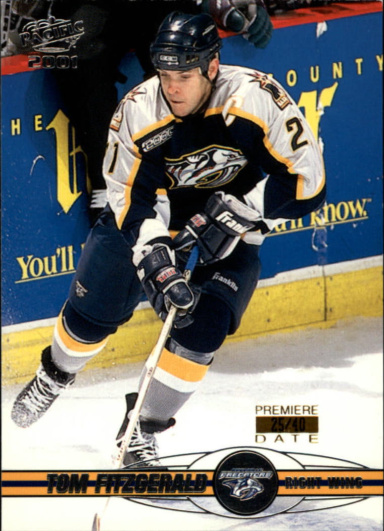 2000-01 Pacific Premiere Date #221 Tom Fitzgerald