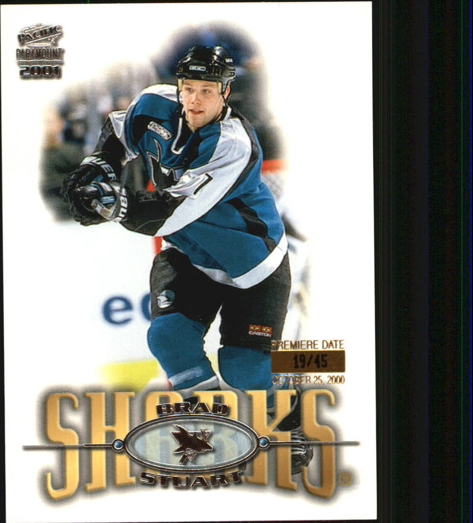 2000-01 Paramount Premiere Date #218 Brad Stuart