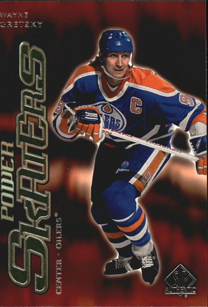 2000-01 SP Authentic Power Skaters #P4 Wayne Gretzky