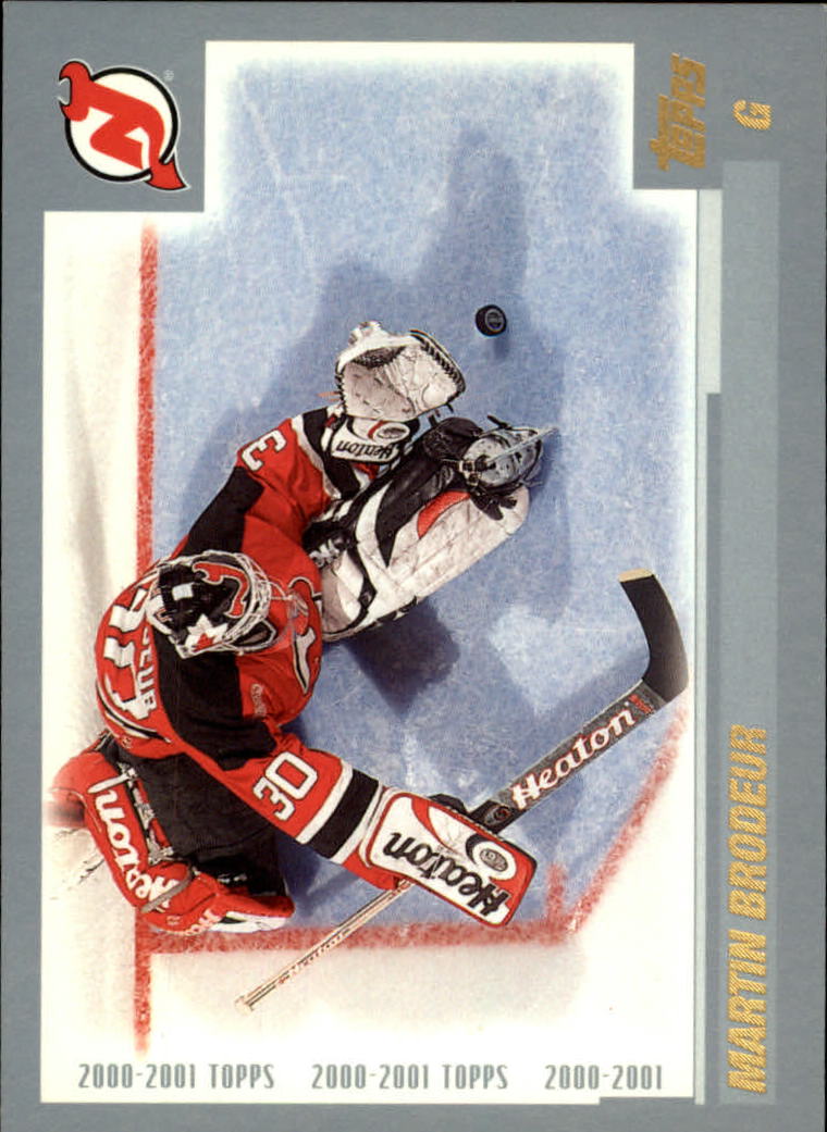 2000-01 Topps Hockey - #131 - Martin Brodeur - New Jersey Devils