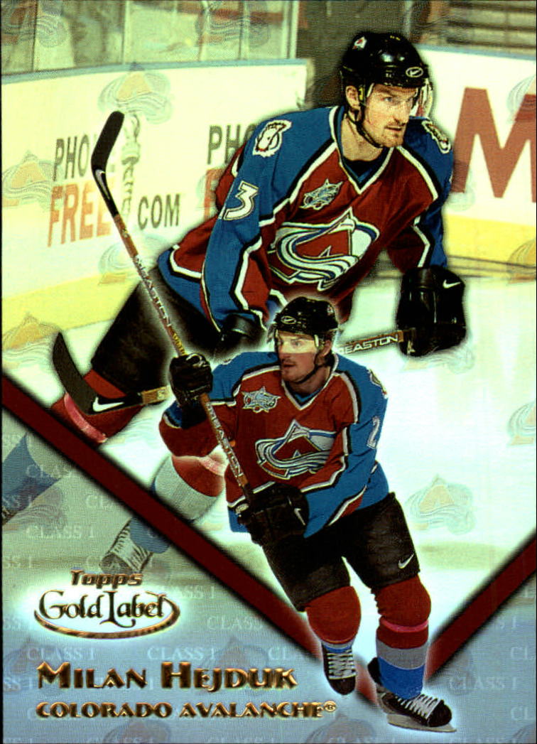 B4020- 2000-01 Topps Gold Label Class Hockey Cards -You Pick- 15+ FREE US SHIP