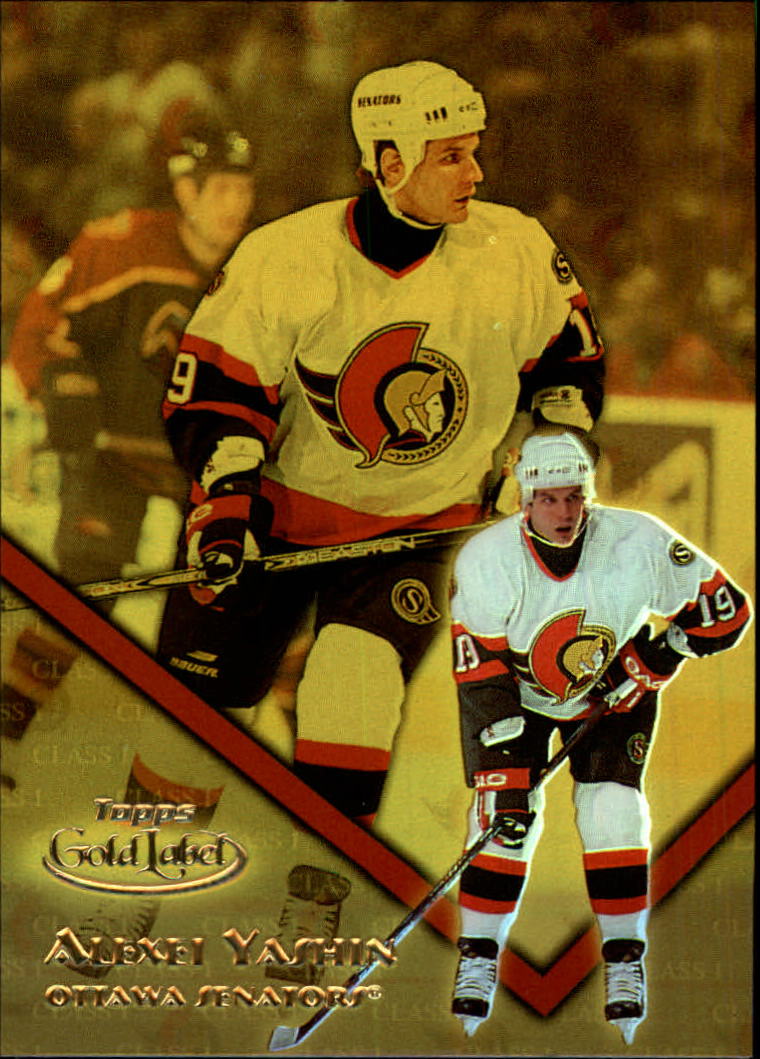 2000-01 Topps Gold Label Class 1 Gold #76 Alexei Yashin