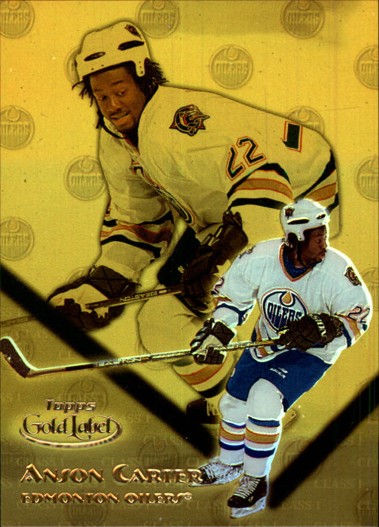 2000-01 Topps Gold Label Class 1 Gold #90 Anson Carter