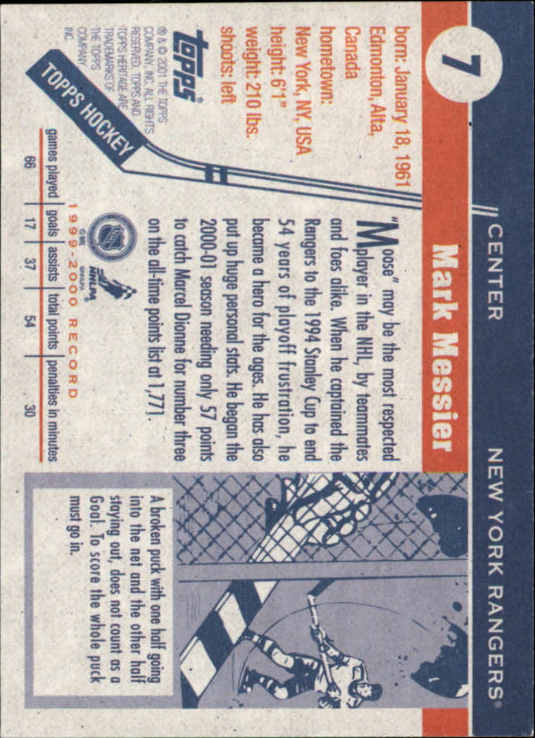 B6391- 2000-01 Topps Heritage Hockey Card #s 1-247 -You Pick- 15+ FREE US SHIP - Picture 13 of 421