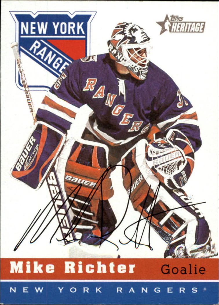2000-01 Topps Heritage #102 Mike Richter