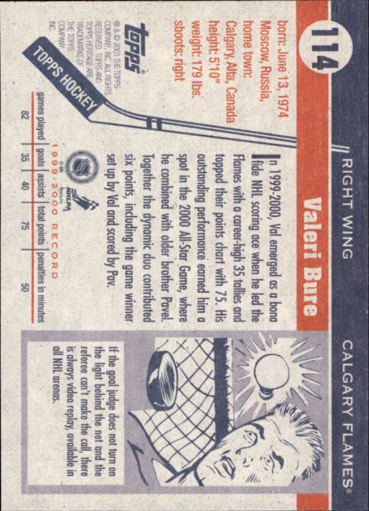 B6391- 2000-01 Topps Heritage Hockey Card #s 1-247 -You Pick- 15+ FREE US SHIP - Picture 161 of 421