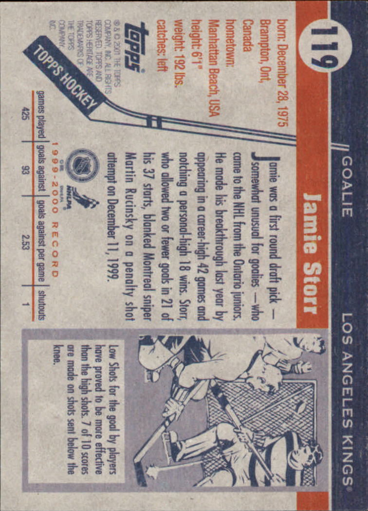 B6391- 2000-01 Topps Heritage Hockey Card #s 1-247 -You Pick- 15+ FREE US SHIP - Picture 171 of 421