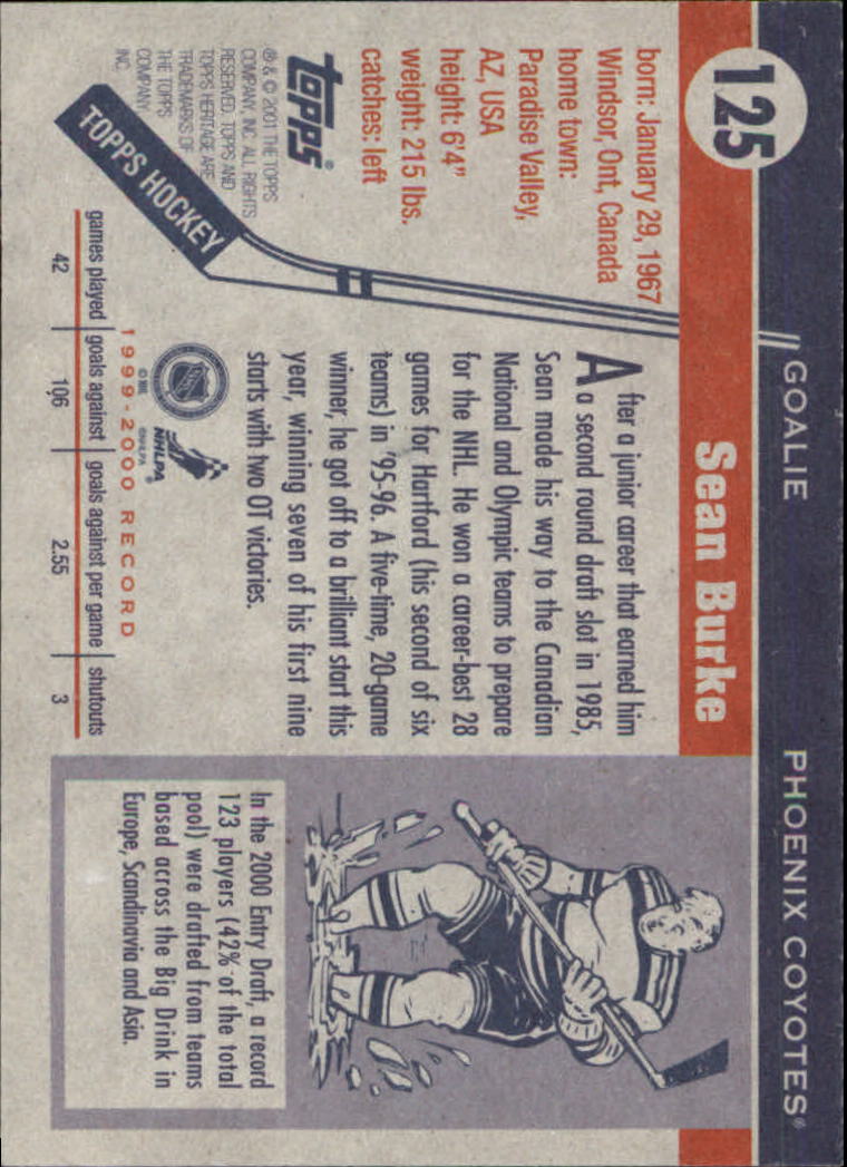 B6391- 2000-01 Topps Heritage Hockey Card #s 1-247 -You Pick- 15+ FREE US SHIP - Picture 183 of 421
