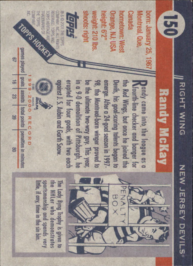 B6391- 2000-01 Topps Heritage Hockey Card #s 1-247 -You Pick- 15+ FREE US SHIP - Picture 233 of 421