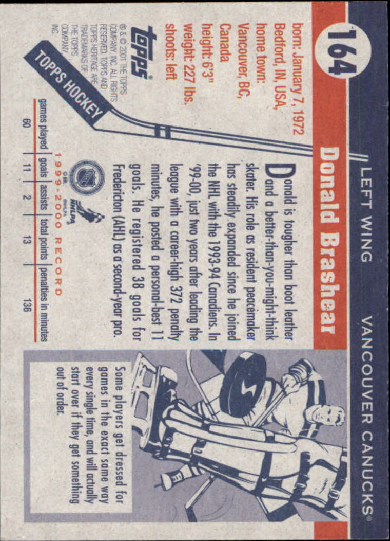 B6391- 2000-01 Topps Heritage Hockey Card #s 1-247 -You Pick- 15+ FREE US SHIP - Picture 261 of 421