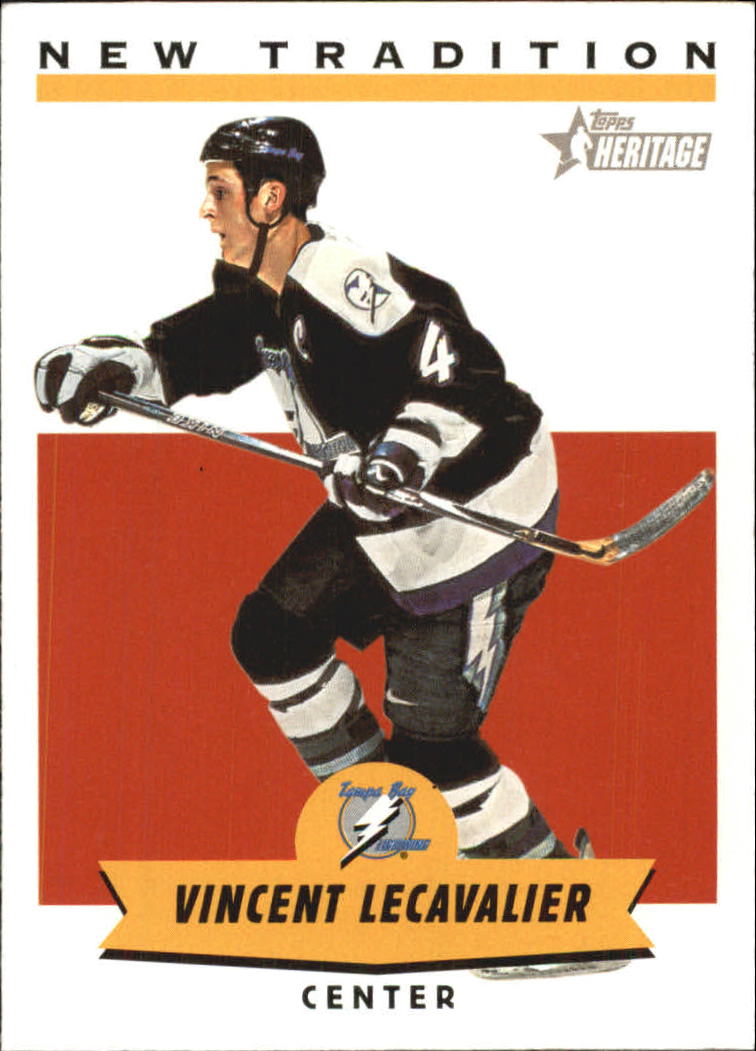 2000-01 Topps Heritage New Tradition #NT4 Vincent Lecavalier