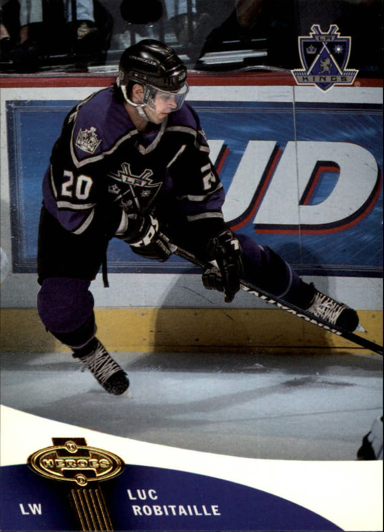2000-01 Upper Deck Heroes #57 Luc Robitaille