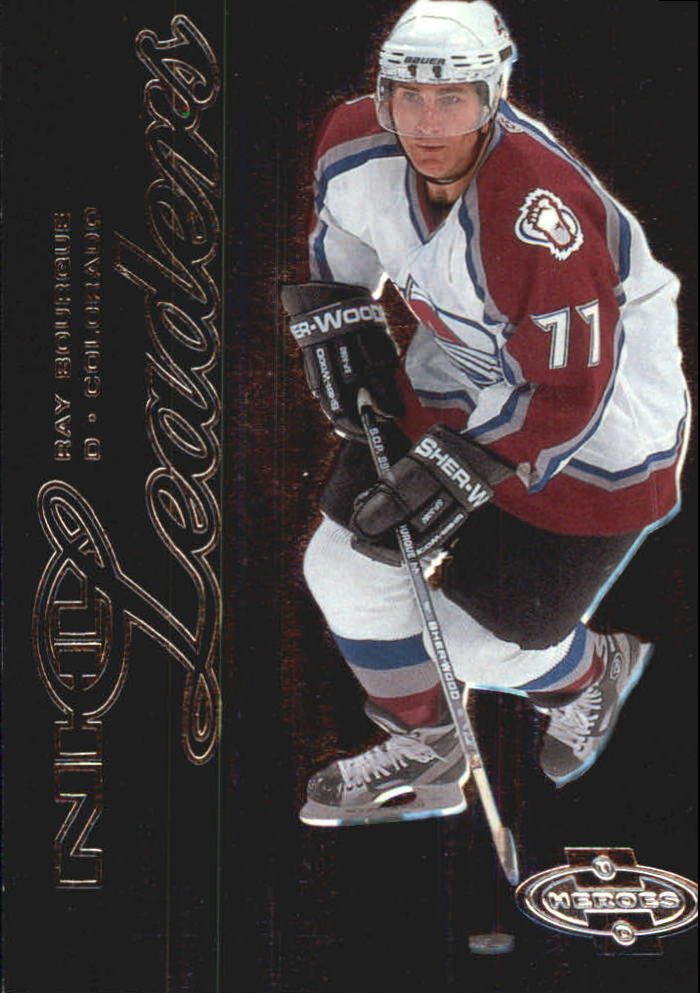 2000-01 Upper Deck Heroes NHL Leaders #L2 Ray Bourque
