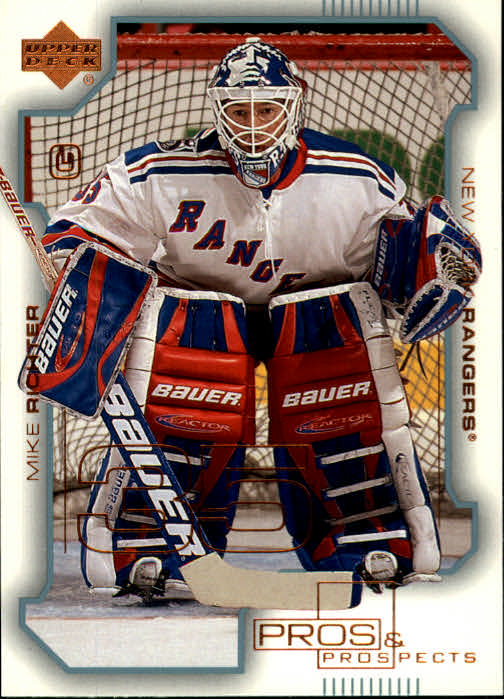 2000-01 Upper Deck Pros and Prospects #57 Mike Richter