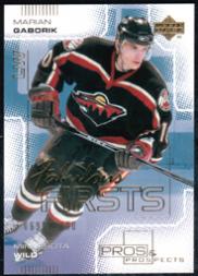 2000-01 Upper Deck Pros and Prospects #108 Marian Gaborik RC