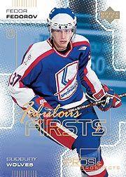 2000-01 Upper Deck Pros and Prospects #126 Fedor Fedorov RC