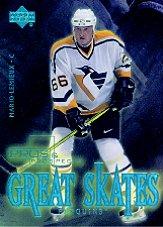 2000-01 Upper Deck Pros and Prospects Great Skates #GS2 Mario Lemieux