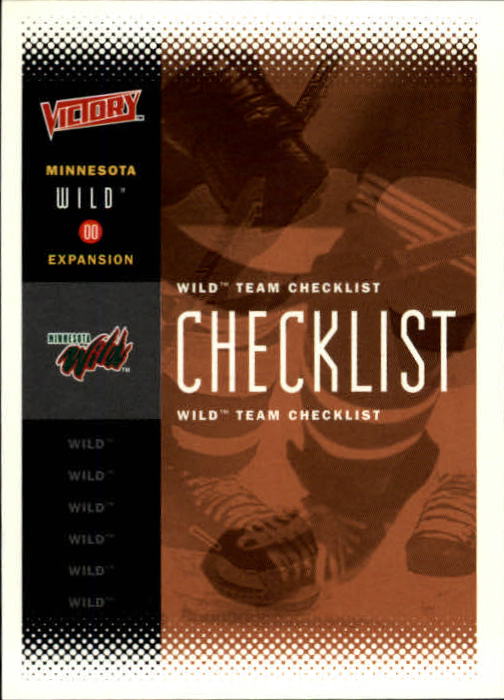 2000-01 Upper Deck Victory #116 Minnesota Wild CL