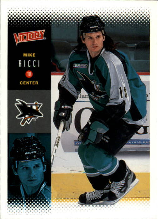 2000-01 Upper Deck Victory #196 Mike Ricci