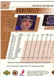2000-01 Upper Deck #80 Luc Robitaille back image