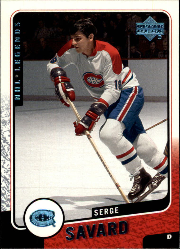 2000-01 Upper Deck Legends #68 Serge Savard