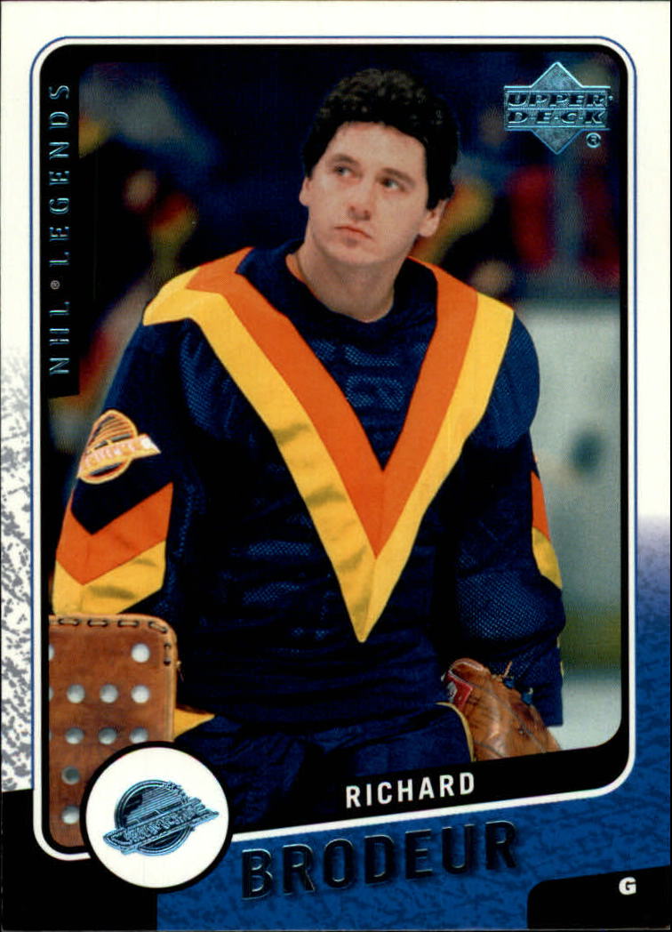 2000-01 Upper Deck Legends #127 Richard Brodeur
