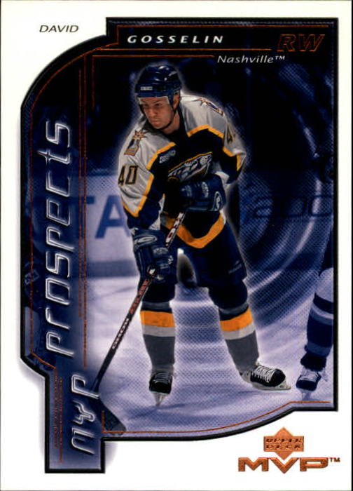 B5220- 2000-01 Upper Deck MVP Hk #s 1-200 +Rookies -You Pick- 15+ FREE US SHIP - Picture 390 of 441