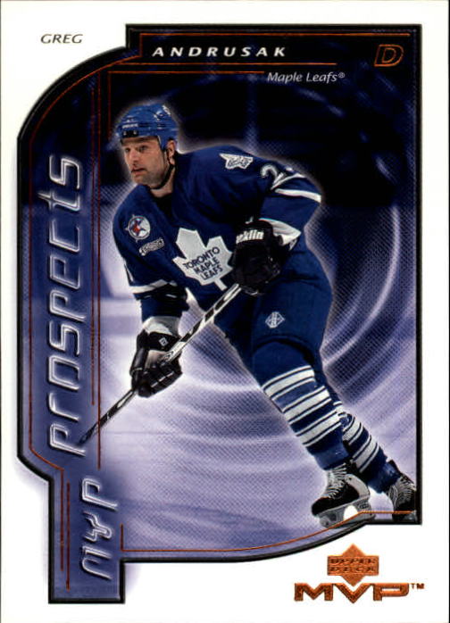 B5220- 2000-01 Upper Deck MVP Hk #s 1-200 +Rookies -You Pick- 15+ FREE US SHIP - Picture 412 of 441