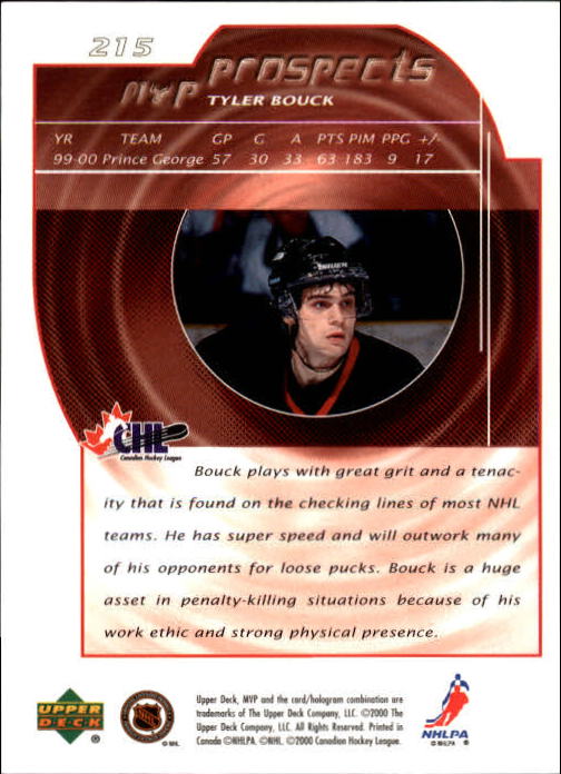 B5220- 2000-01 Upper Deck MVP Hk #s 1-200 +Rookies -You Pick- 15+ FREE US SHIP - Picture 431 of 441