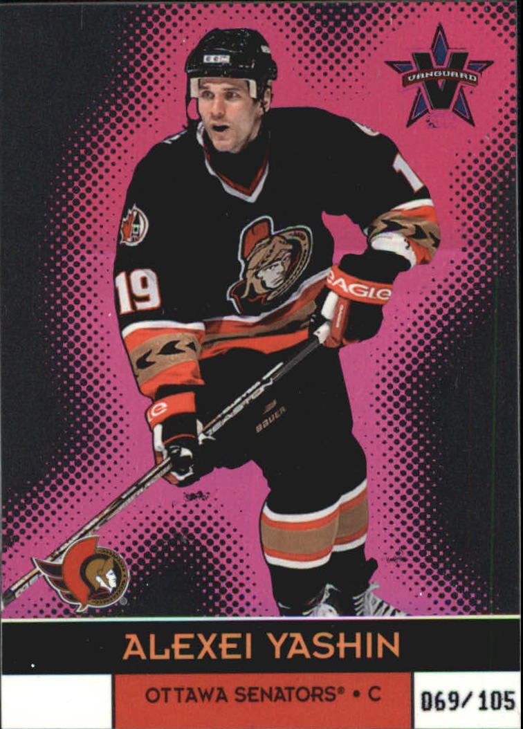 2000-01 Vanguard Holographic Purple #70 Alexei Yashin