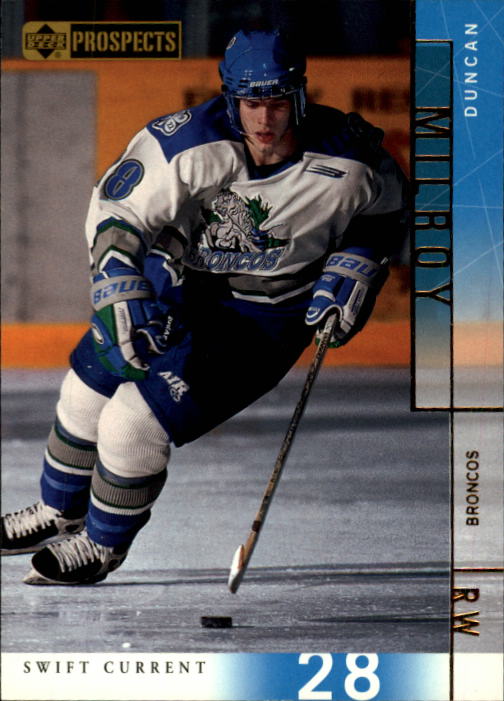 2000-01 UD CHL Prospects #67 Duncan Milroy