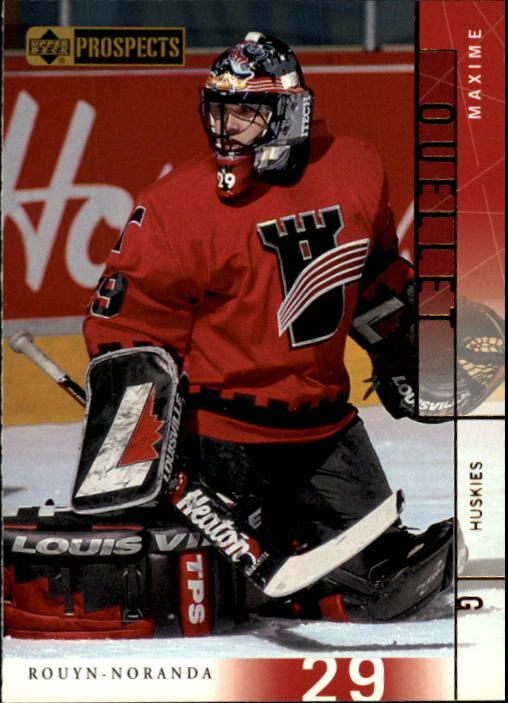 2000-01 UD CHL Prospects #87 Maxime Ouellet