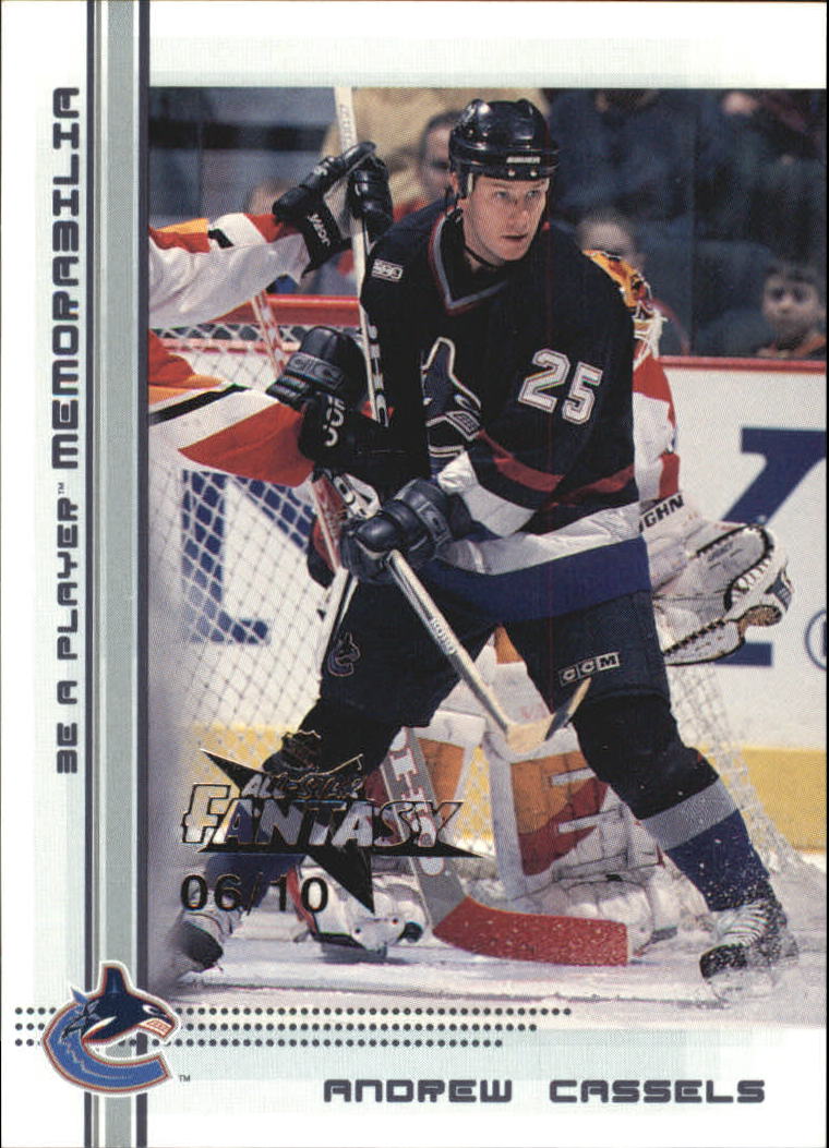 2000-01 BAP Memorabilia NHL All-Star Fantasy Black #178 Andrew Cassels
