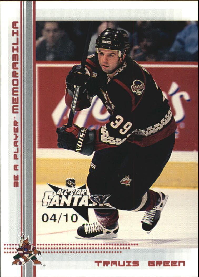 2000-01 BAP Memorabilia NHL All-Star Fantasy Ruby #327 Travis Green