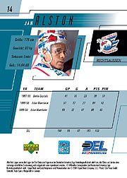 Sports Card Back